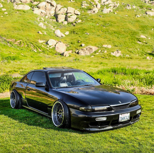Nissan 240SX S14 1995-1996 Navan Style 1 Piece Polyurethane Front Bumper