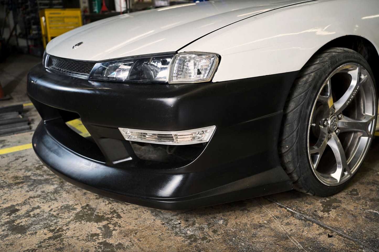Nissan 240SX S14 Kouki 1997-1998 DM3 1 Piece Polyurethane Front Bumper