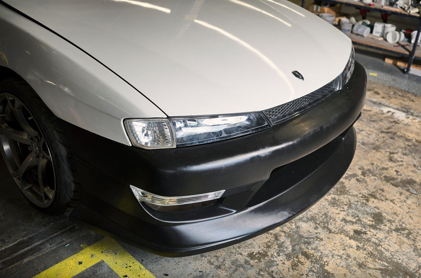 Nissan 240SX S14 Kouki 1997-1998 DM3 1 Piece Polyurethane Front Bumper