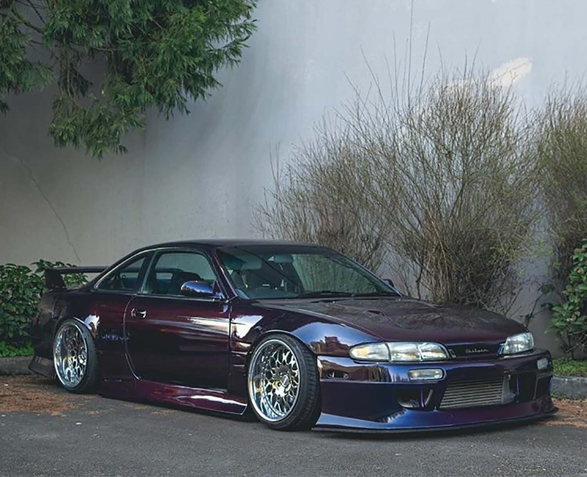 Nissan 240SX S14 Zenki 1995-1996 DM3 4 Piece Polyurethane Full Body Kit