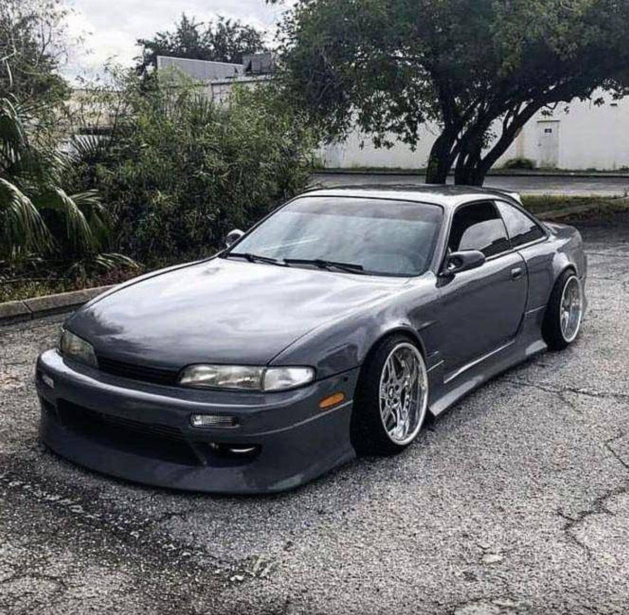 Nissan 240SX S14 Zenki 1995-1996 DM3 4 Piece Polyurethane Full Body Kit