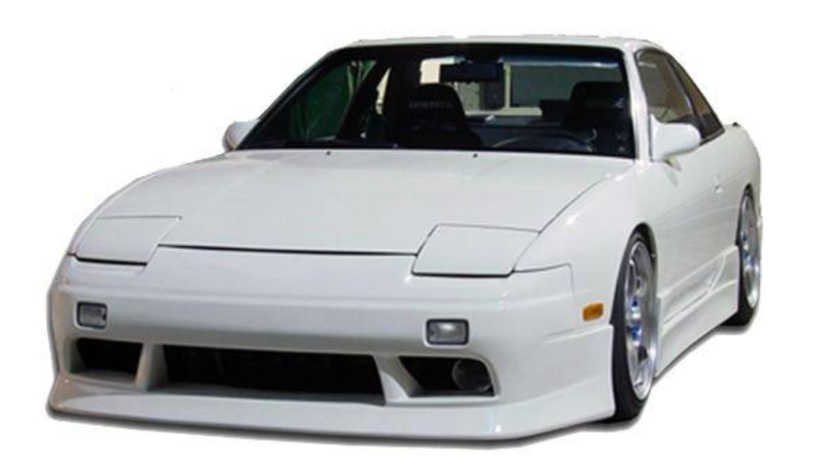 Nissan 240sx 1989-1994 Bsport2 Style 2 Piece Polyurethane Side SkirtsNissan 240SX ALL 1989-1994 GP1 Style 2 Piece Polyurethane Side Skirts