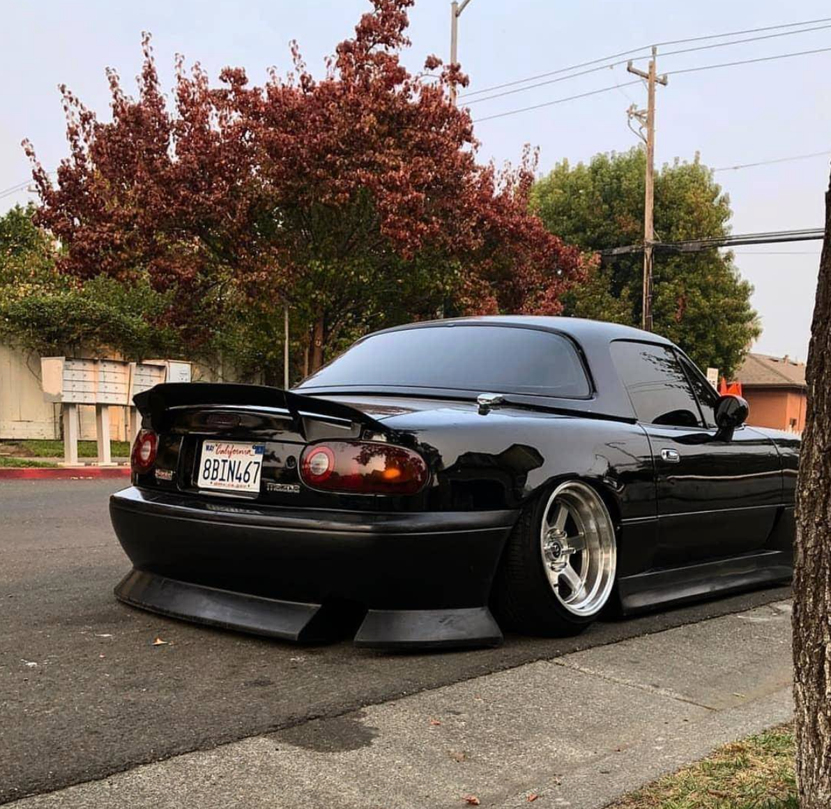Mazda Miata 1990-1997 Deuce Style 4 Piece Polyurethane Full Body Kit