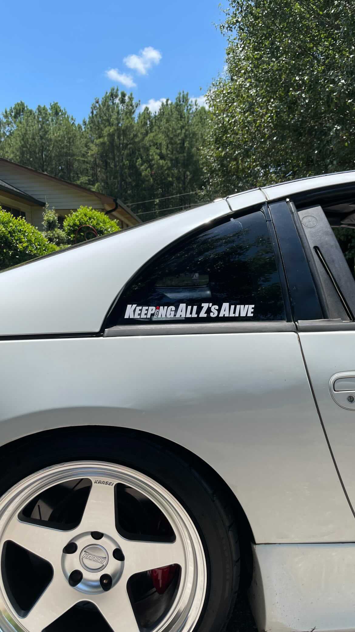 “Keeping All Z’s Alive” Decal 11.5”
